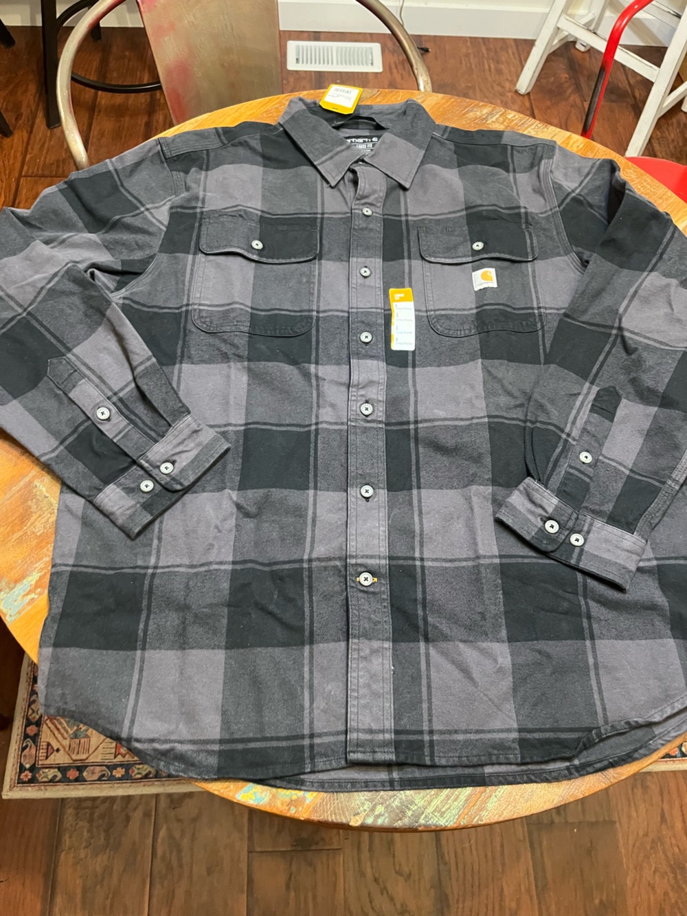 NWT Carhartt Men’s Heavyweight Flannel